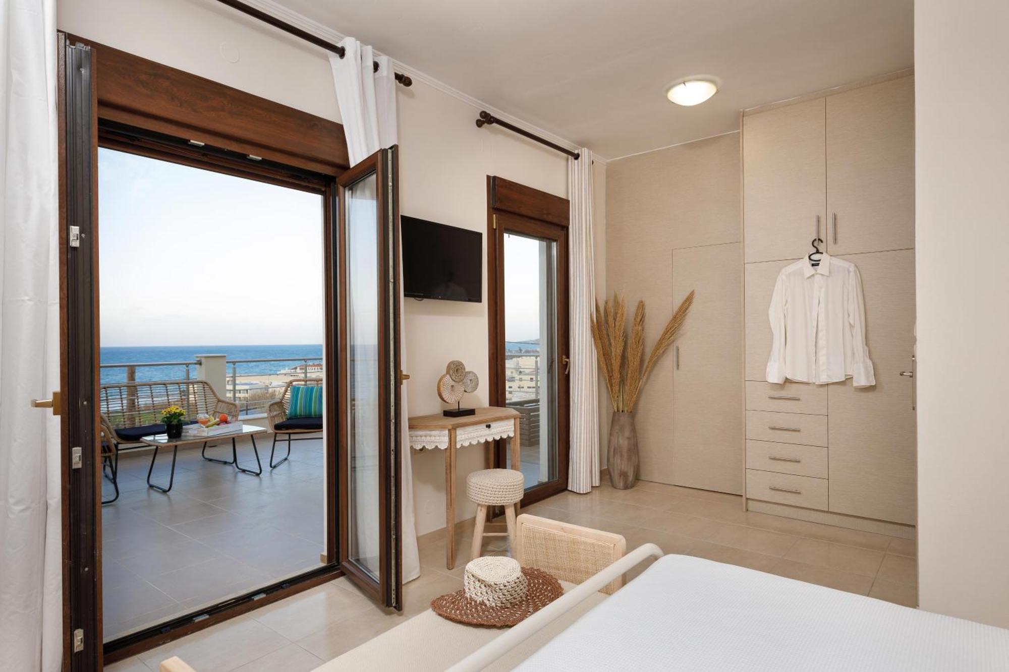 "Peach" - Sea View Maisonette By Sky Hill Resorts Pangalochori Exteriör bild