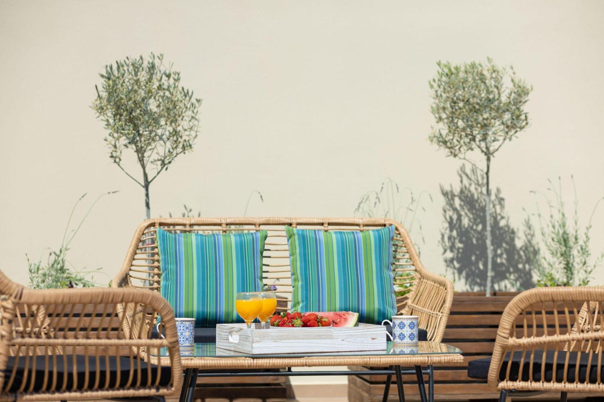 "Peach" - Sea View Maisonette By Sky Hill Resorts Pangalochori Exteriör bild